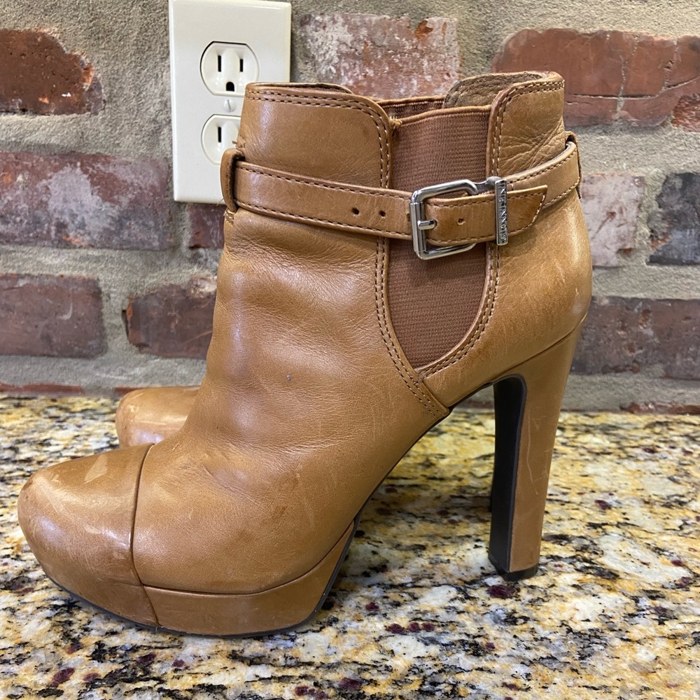 Dark Tan Booty Boot